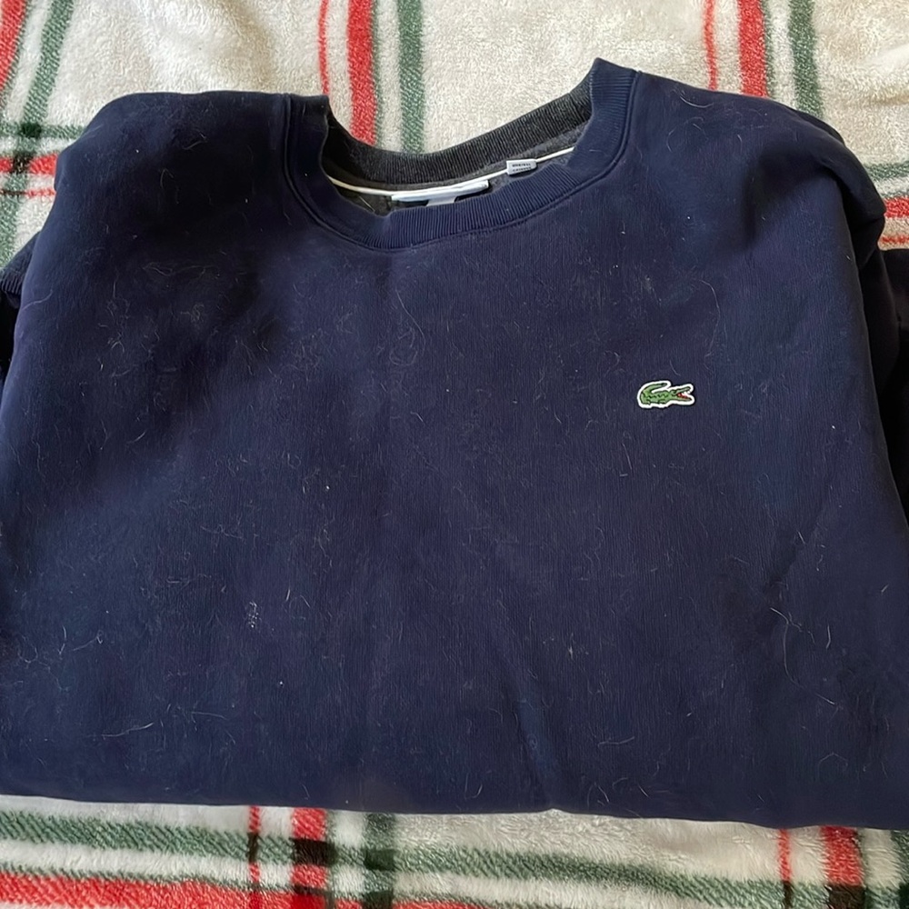 Men’s Lacoste sweater size XL
